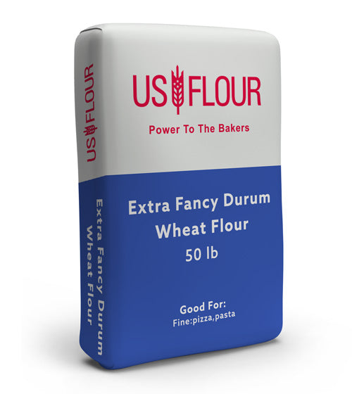 Extra Fancy Durum Flour 50 bags shrink wrapped (by the pallet)