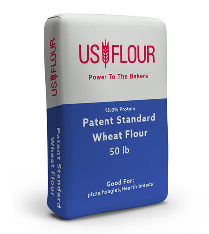Patent Standard Wheat Flour 50 bags shrink wrapped (by the pallet)